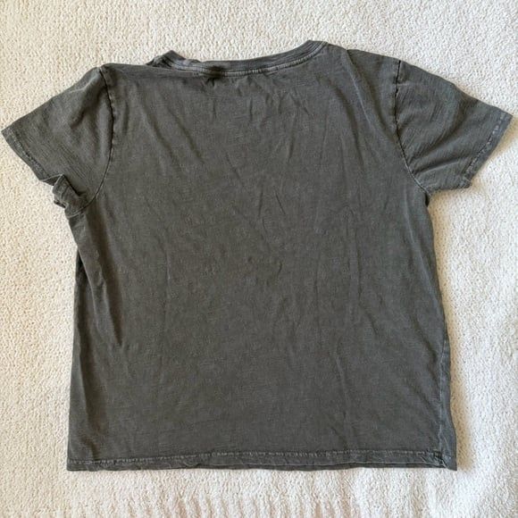 Lucky Brand Love Me To Death Graphic T-Shirt Skeletons Grunge Rock Size Medium M - Picture 2 of 5